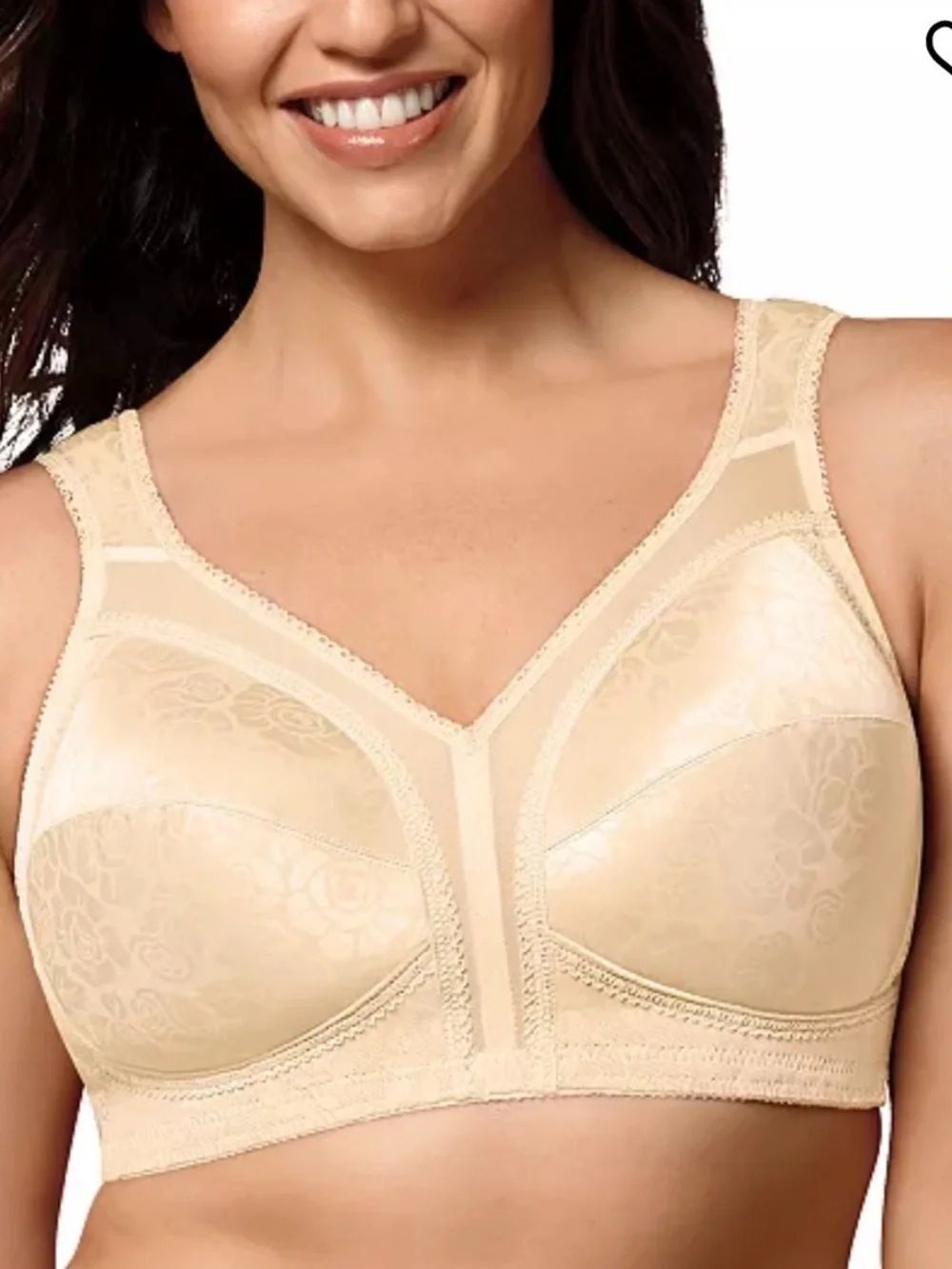 Playtex 18 Hour Ultimate Shoulder Comfort Wireless Bra 4693 Cafe Au Lait